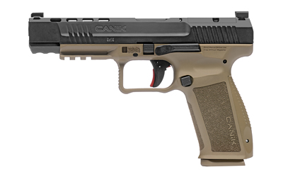 Canik METE SFx 9mm 5.2″ FDE Frame / Black Slide