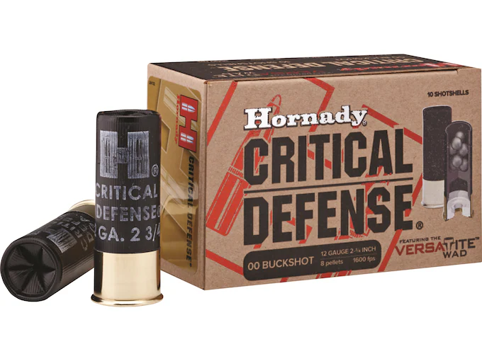 Hornady Critical Defense 12 Gauge Buckshot Ammo 2-3/4″ – Best Price