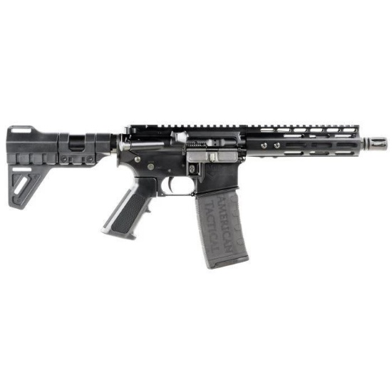 Real ATI MiIsport 9mm AR15 Pistol 5.5″ Barrel W/ FlashCan MLOK Forend & Blade Brace ATIG15MSP9ML7 (Copy)
